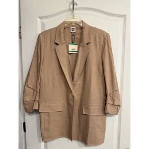 Women's Anne Klein Beige Blazer Size L